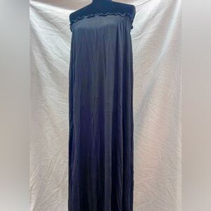 ASOS DESIGN maxi dress w side slit In Black-size 12 NWOT